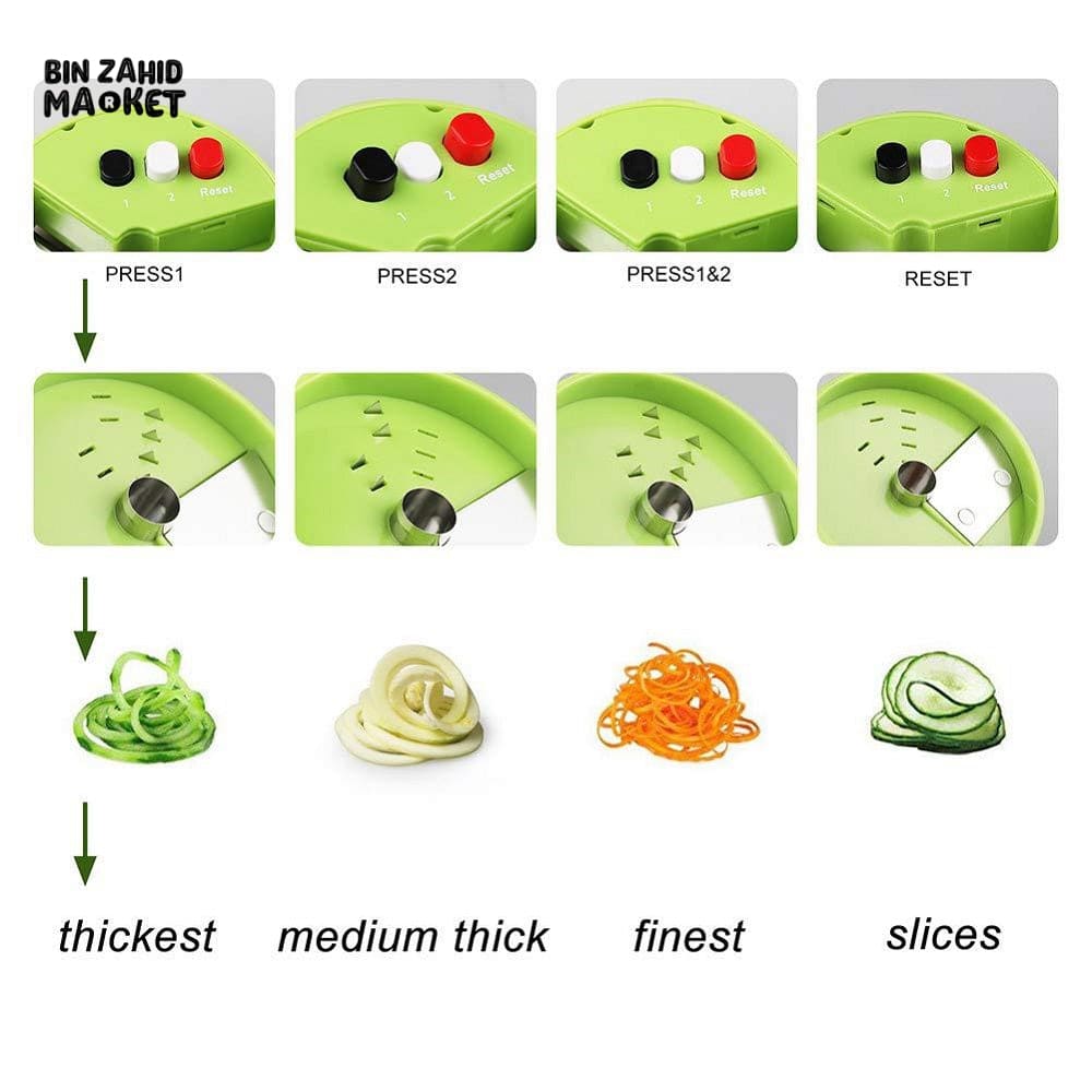 MANUAL SPIRAL VEGETABLES CUTTER