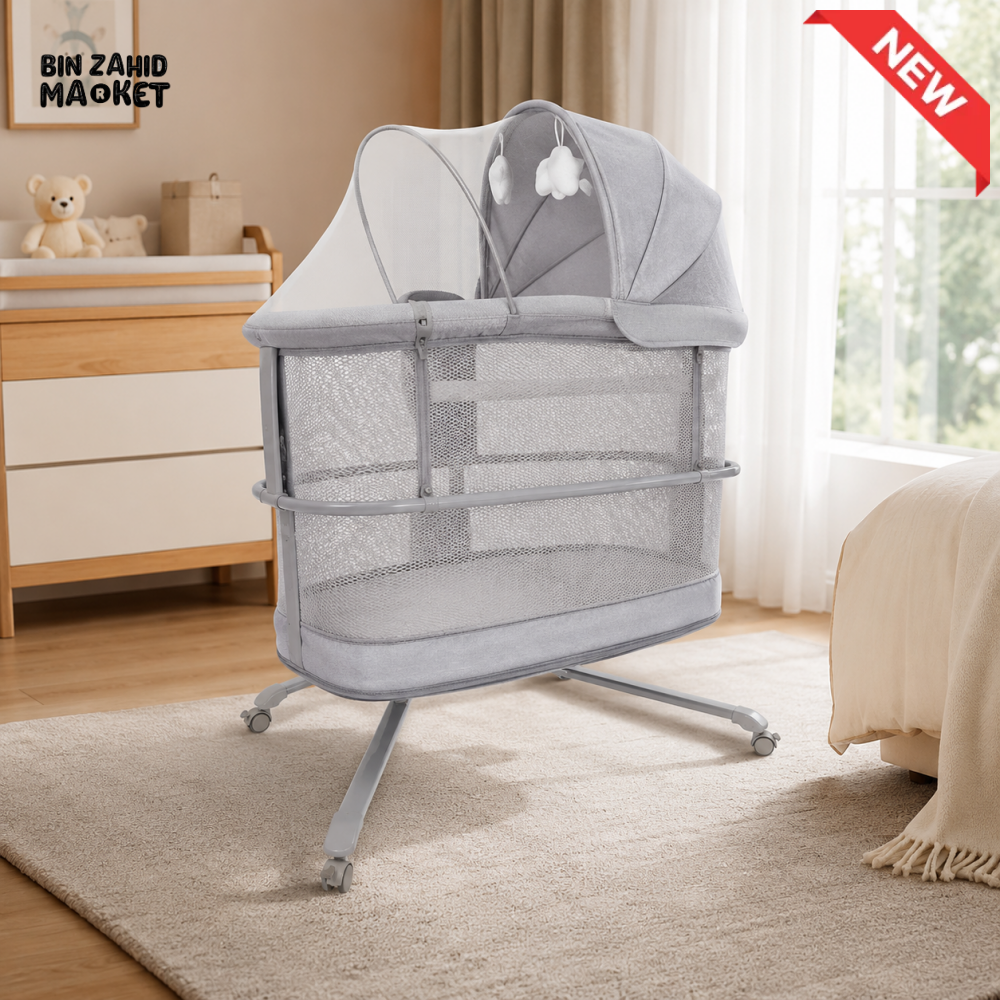 MASTELA PORTABLE BABY BASSINET CRIB