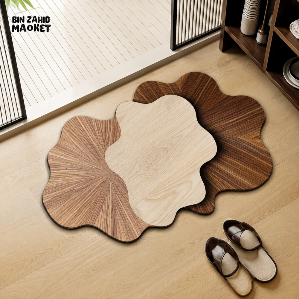 MATRUGS IRREGULAR FLORAL SHAPE DECORATIVE FLOOR MAT - Door Mats
