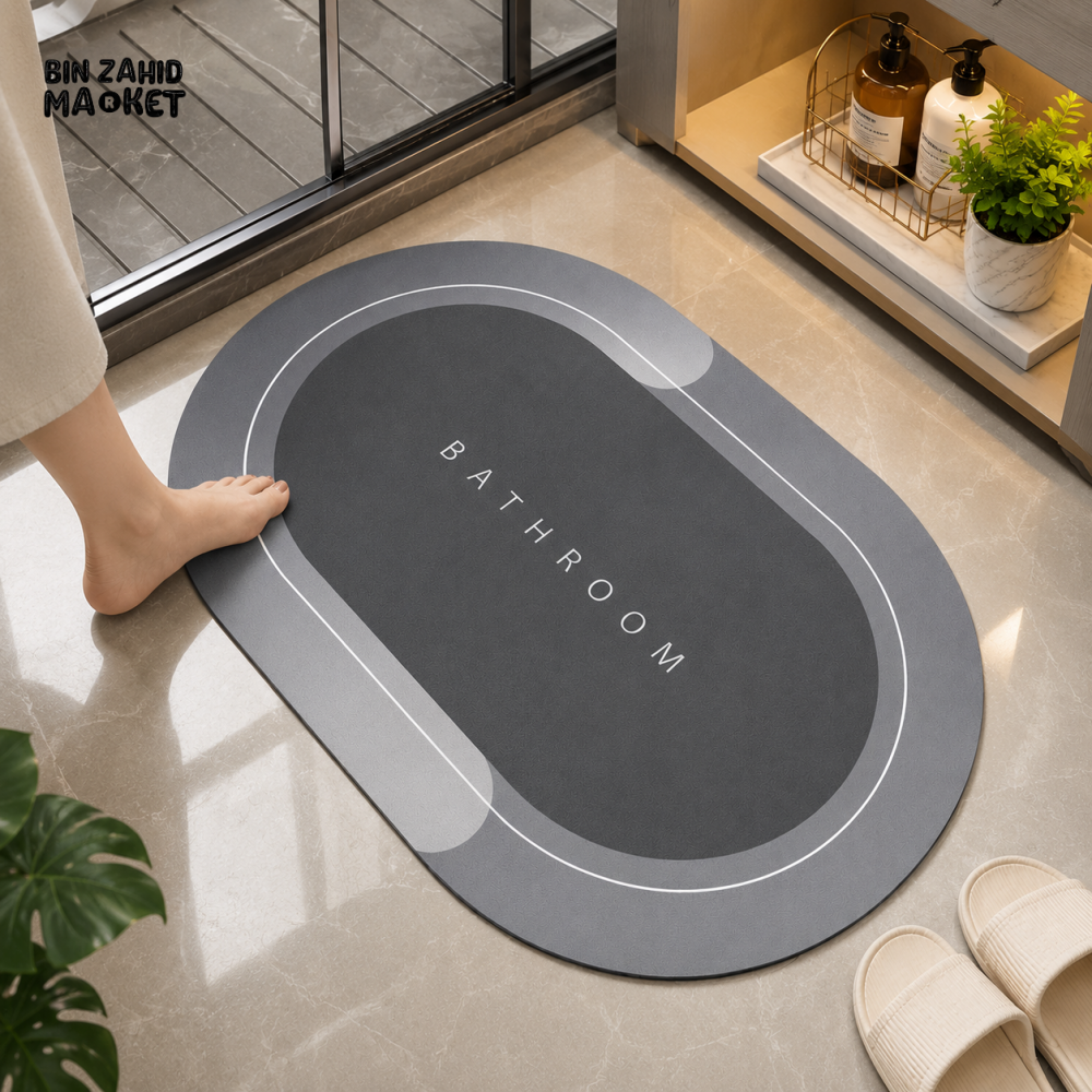 MATRUGS OVAL NON-SLIP BATHROOM FLOOR MAT