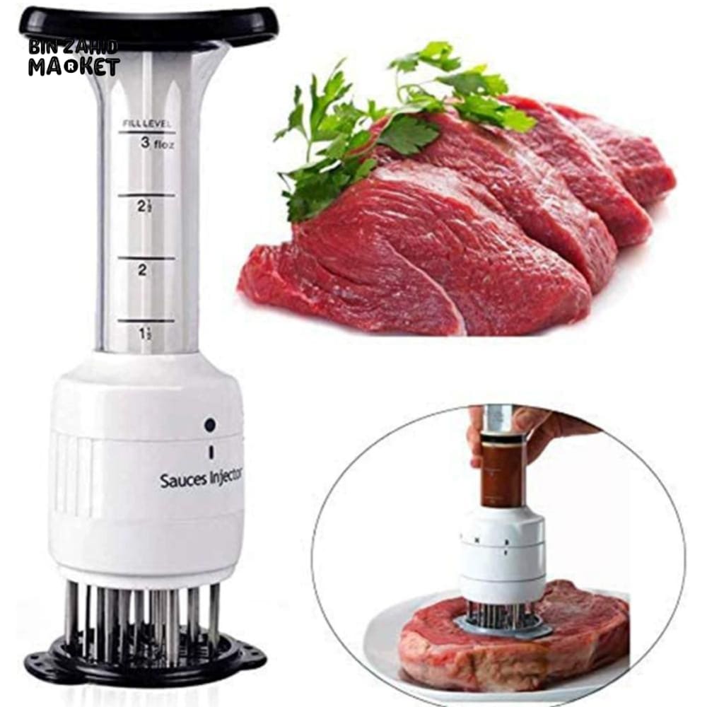 MEAT MARINADE INJECTOR & TENDERIZER TOOL