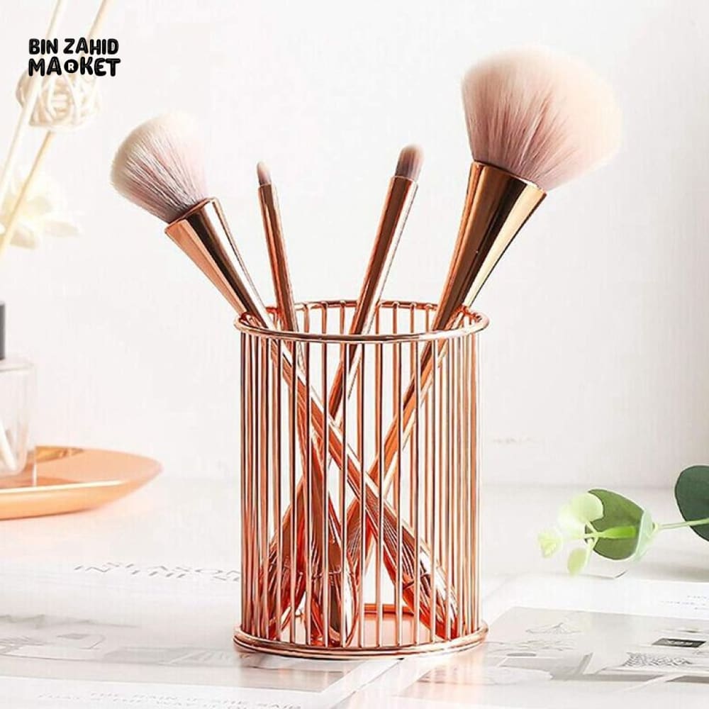 METAL RODES ORGANIZER FOR BRUSHES AND PENS