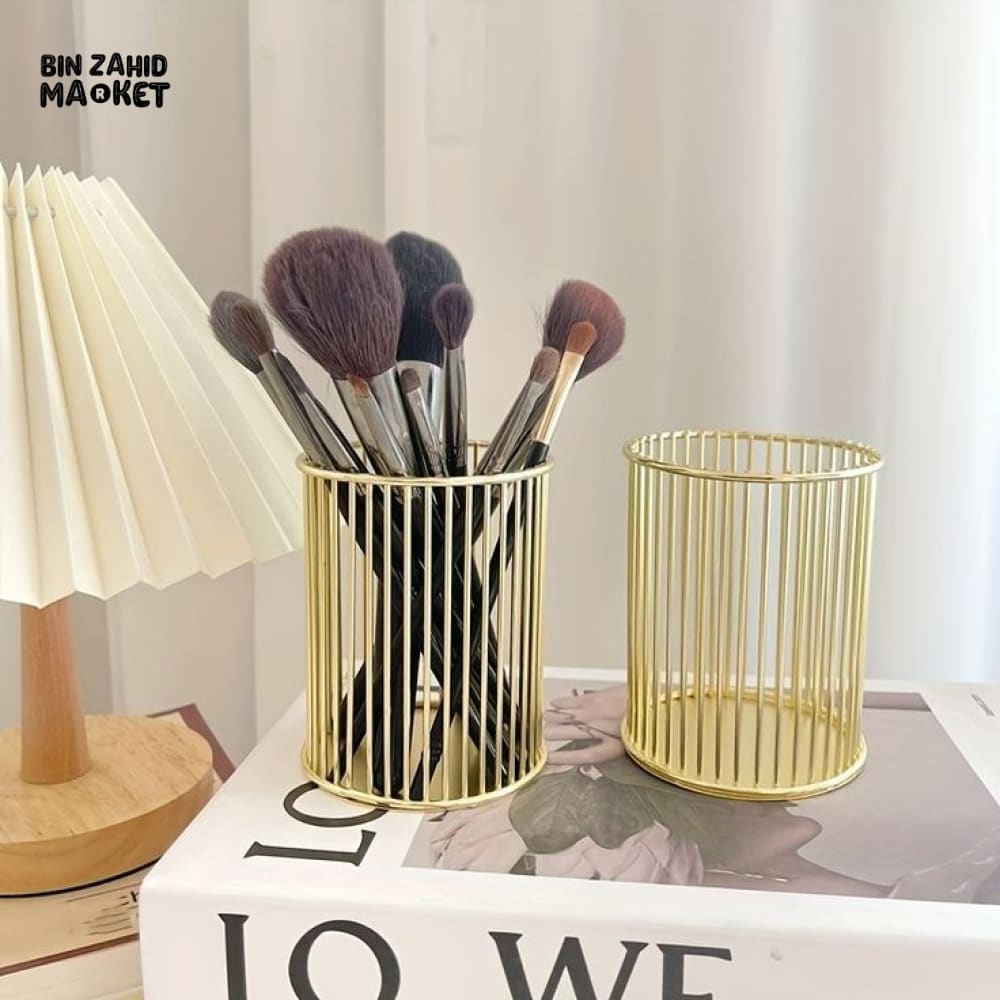 METAL RODES ORGANIZER FOR BRUSHES AND PENS