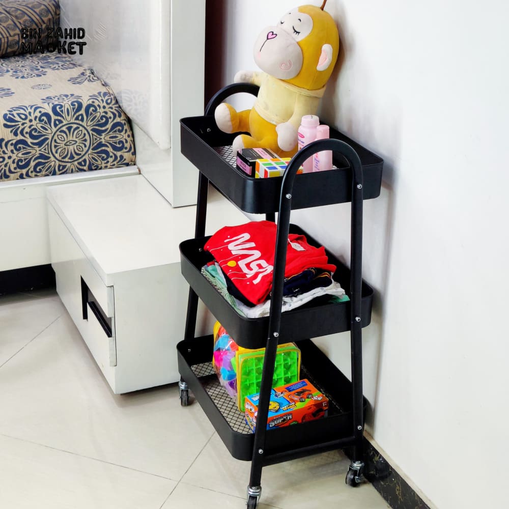 METAL UTILITY TROLLEY
