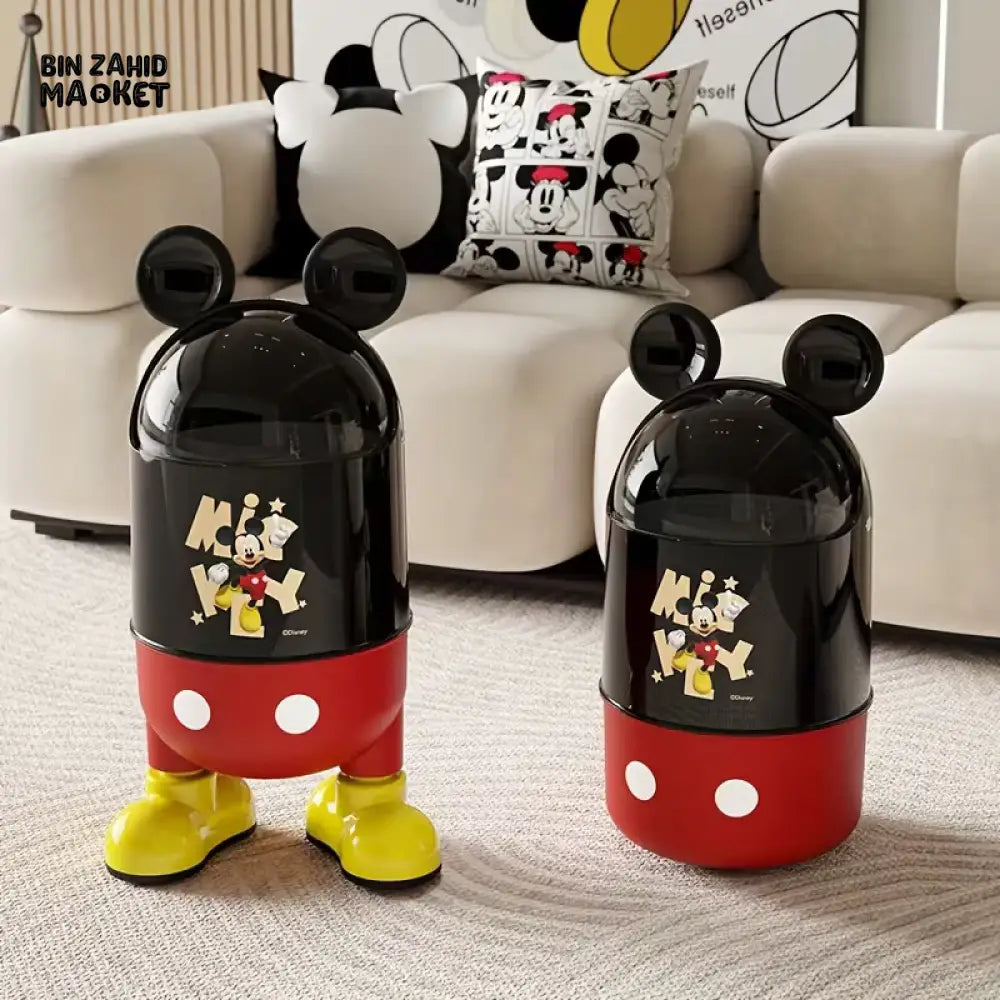 MICKEY PORTABLE BIN - BLACK