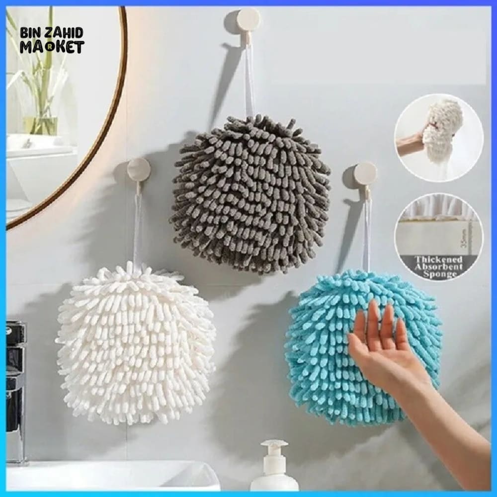 MICROBRE ROUND HAND TOWEL