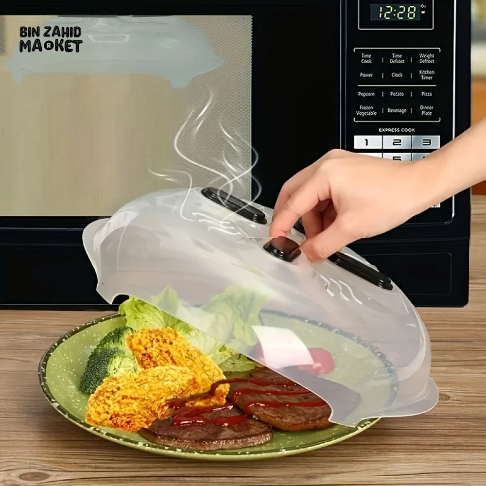 MICROWAVE COVER SPLASH-PROOF SPILL-PROOF MAGNETIC REFRIGERATOR PLASTIC HEATING COVER