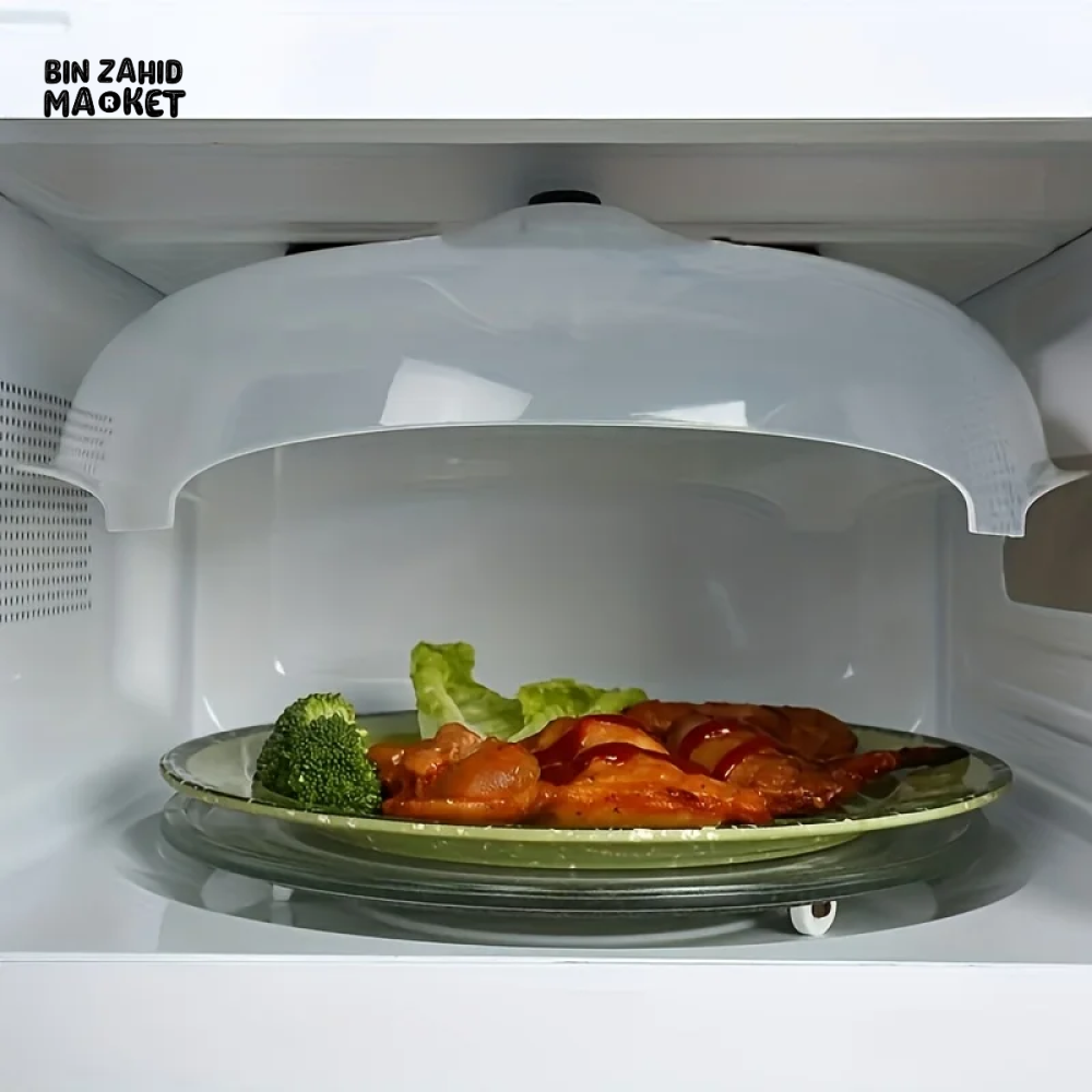 MICROWAVE COVER SPLASH-PROOF SPILL-PROOF MAGNETIC REFRIGERATOR PLASTIC HEATING COVER