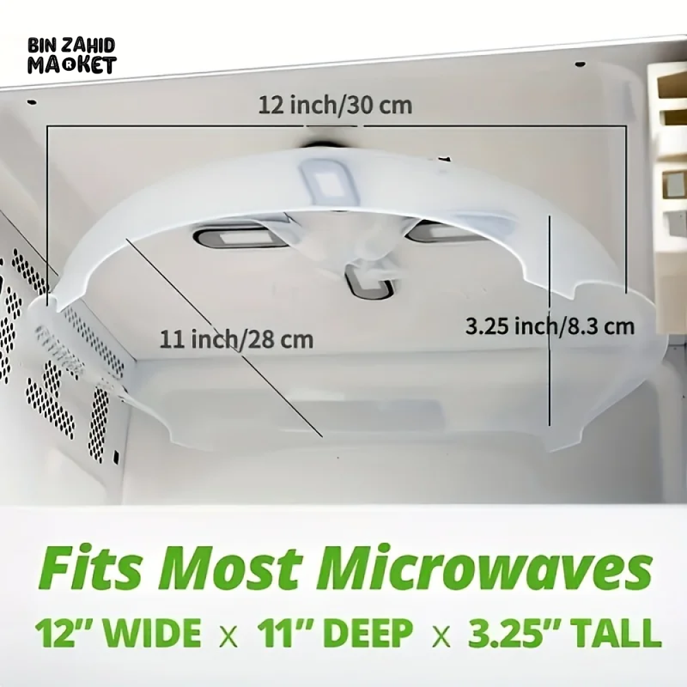 MICROWAVE COVER SPLASH-PROOF SPILL-PROOF MAGNETIC REFRIGERATOR PLASTIC HEATING COVER