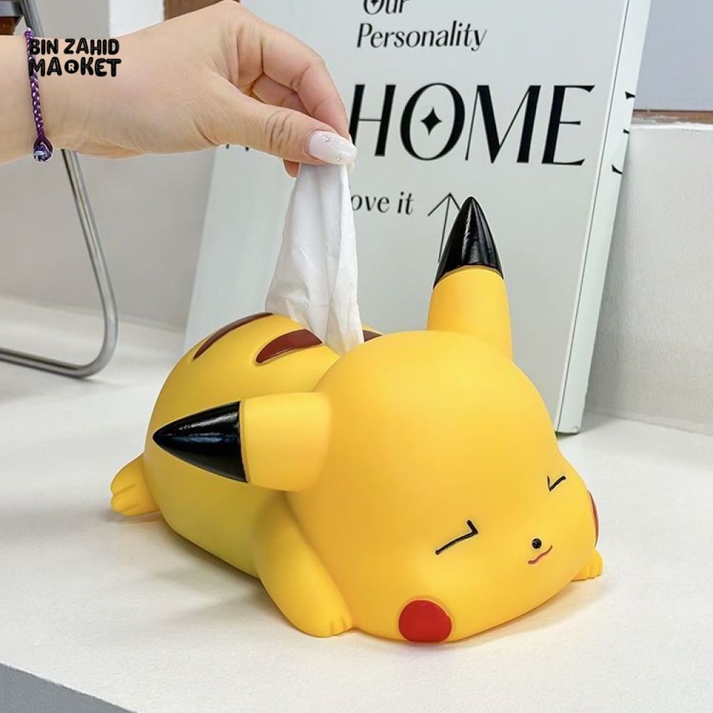 MIMO PVC RESIN CUTE YELLOW CARTOON ANIMAL-SHAPED DECORATIVE TISSUE BOX HOLDER - Tissue Boxes