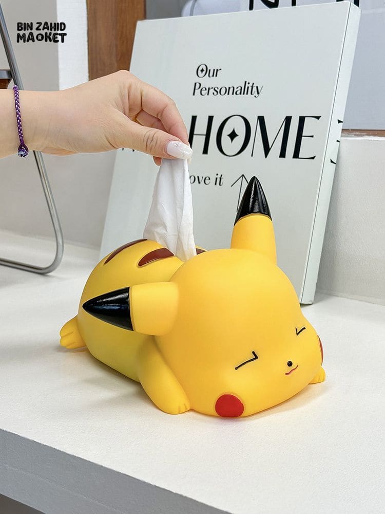 MIMO PVC RESIN CUTE YELLOW CARTOON ANIMAL-SHAPED DECORATIVE TISSUE BOX HOLDER - Tissue Boxes