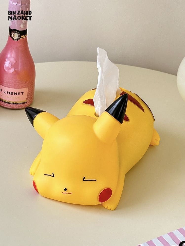 MIMO PVC RESIN CUTE YELLOW CARTOON ANIMAL-SHAPED DECORATIVE TISSUE BOX HOLDER - Tissue Boxes