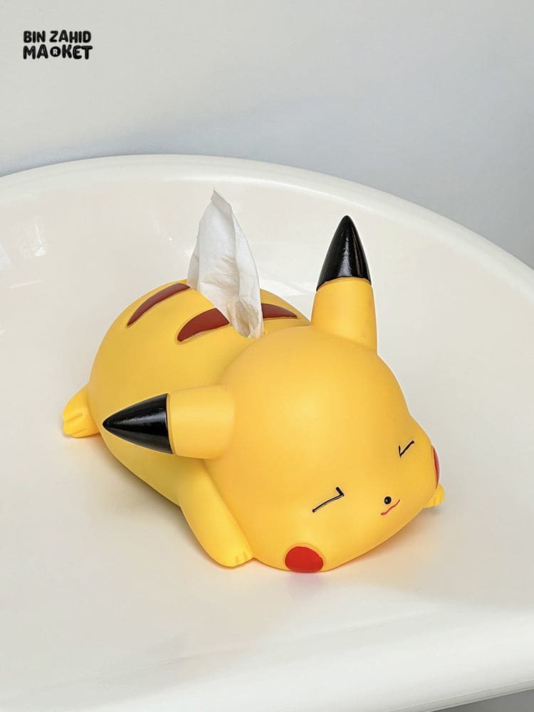 MIMO PVC RESIN CUTE YELLOW CARTOON ANIMAL-SHAPED DECORATIVE TISSUE BOX HOLDER - Tissue Boxes