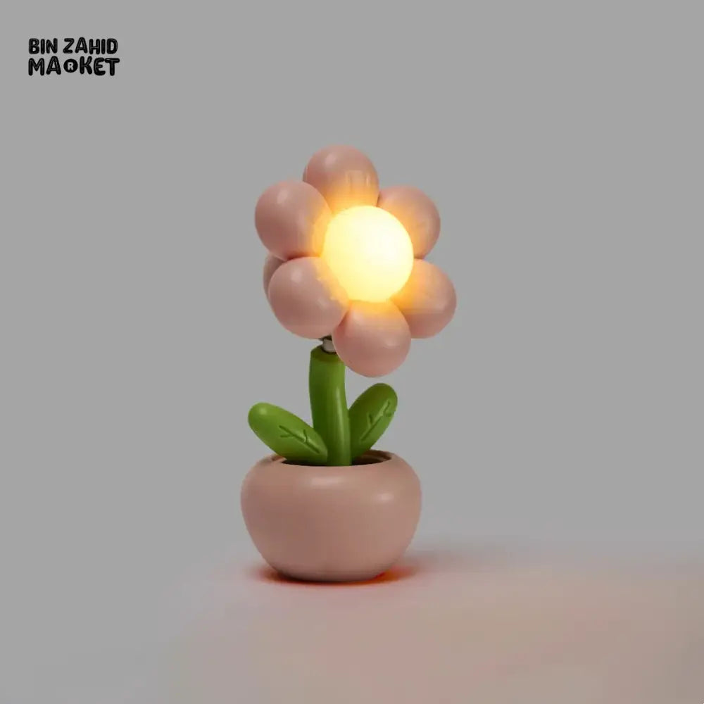 MINI LED FLORAL VASE NIGHT LIGHT