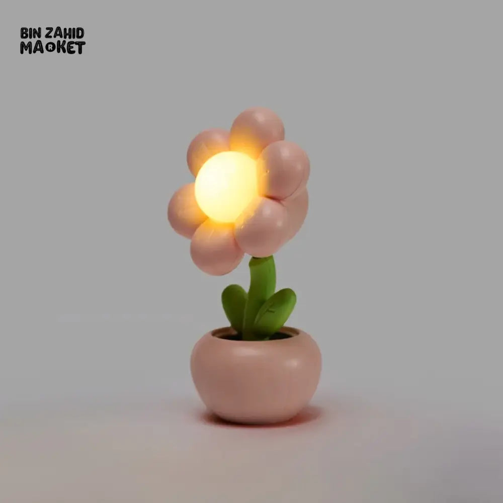 MINI LED FLORAL VASE NIGHT LIGHT