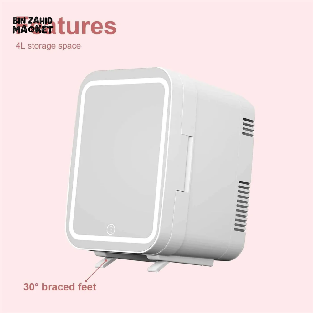 MINI MAKEUP FRIDGE AC/DC BEAUTY SKINCARE COOLER & WARMER HOME MINI REFRIGERATOR & CAR USE