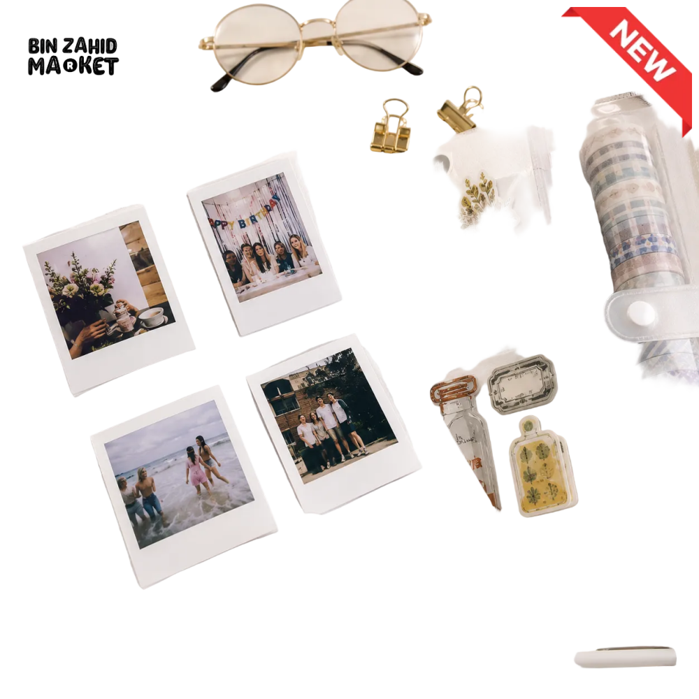 MINI PHOTO & STICKER STORAGE ALBUM