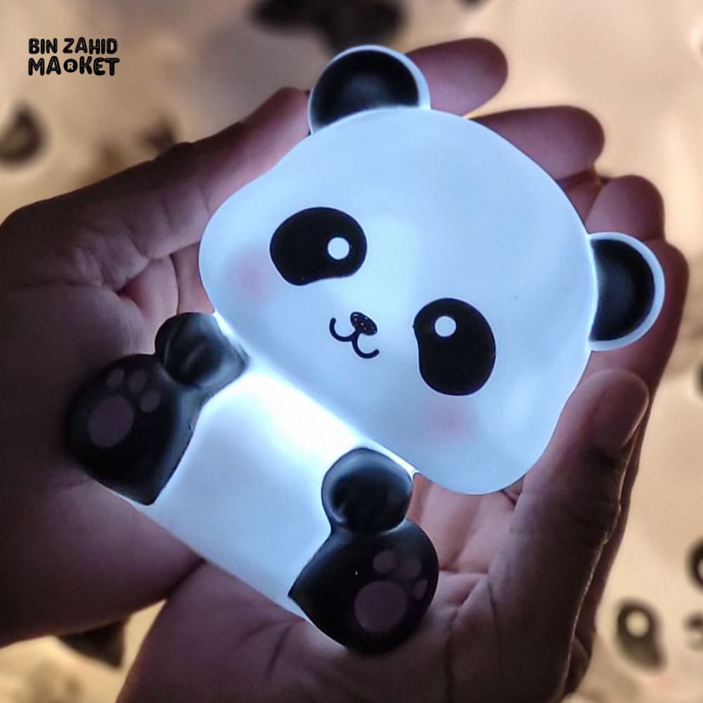 MINI TAPPING PANDA LIGHT LAMP CELL OPERATED