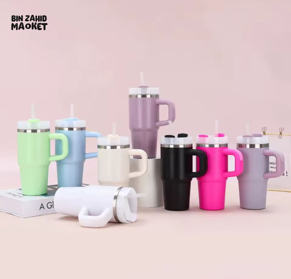 MINI TUMBLER 20OZ 420ML COMPACT & PORTABLE DRINKWARE - BEIGE