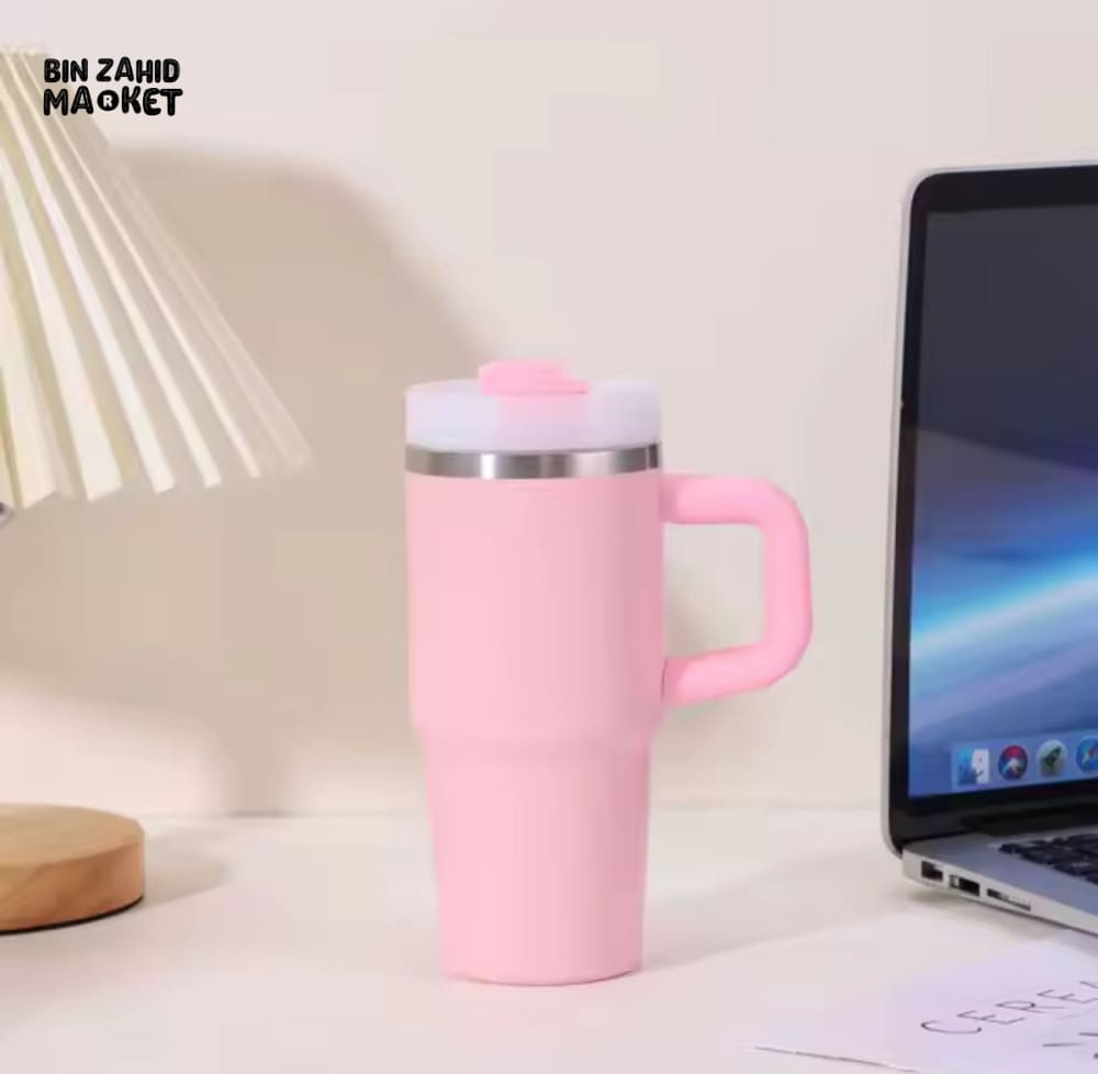MINI TUMBLER 20OZ 420ML COMPACT & PORTABLE DRINKWARE - LIGHT PINK