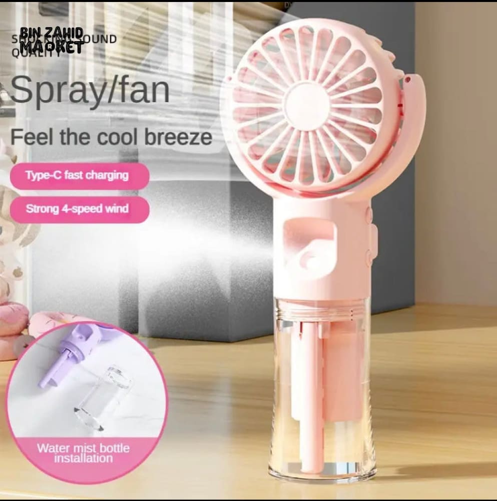 MINI WATER MIST SPRAY KIDS USB FAN
