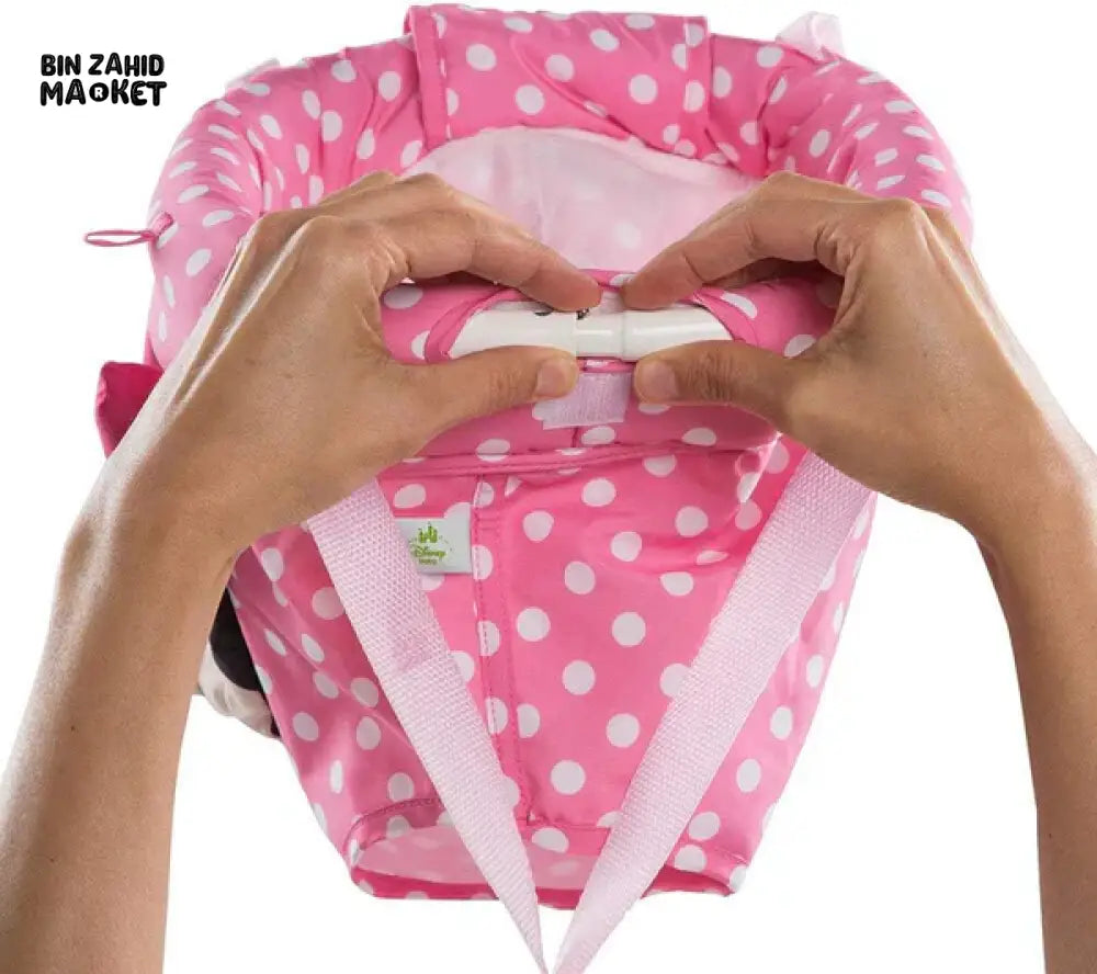 MINNIE MOUSE PINK BABY DOOR JUMPER – LUXURY COMFORT & FUN BOUNCER