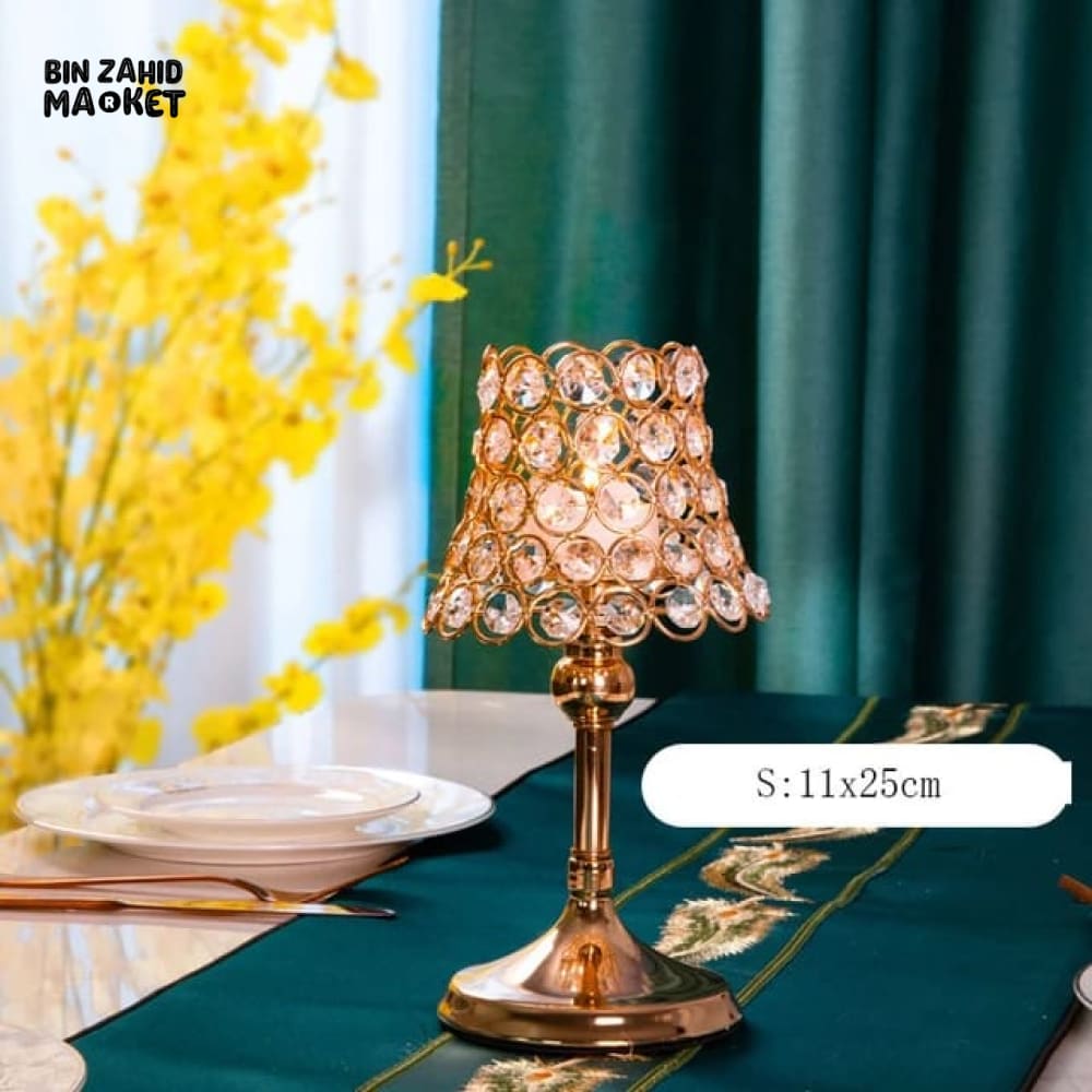 MODERN CRYSTAL LAMP CANDLE STAND