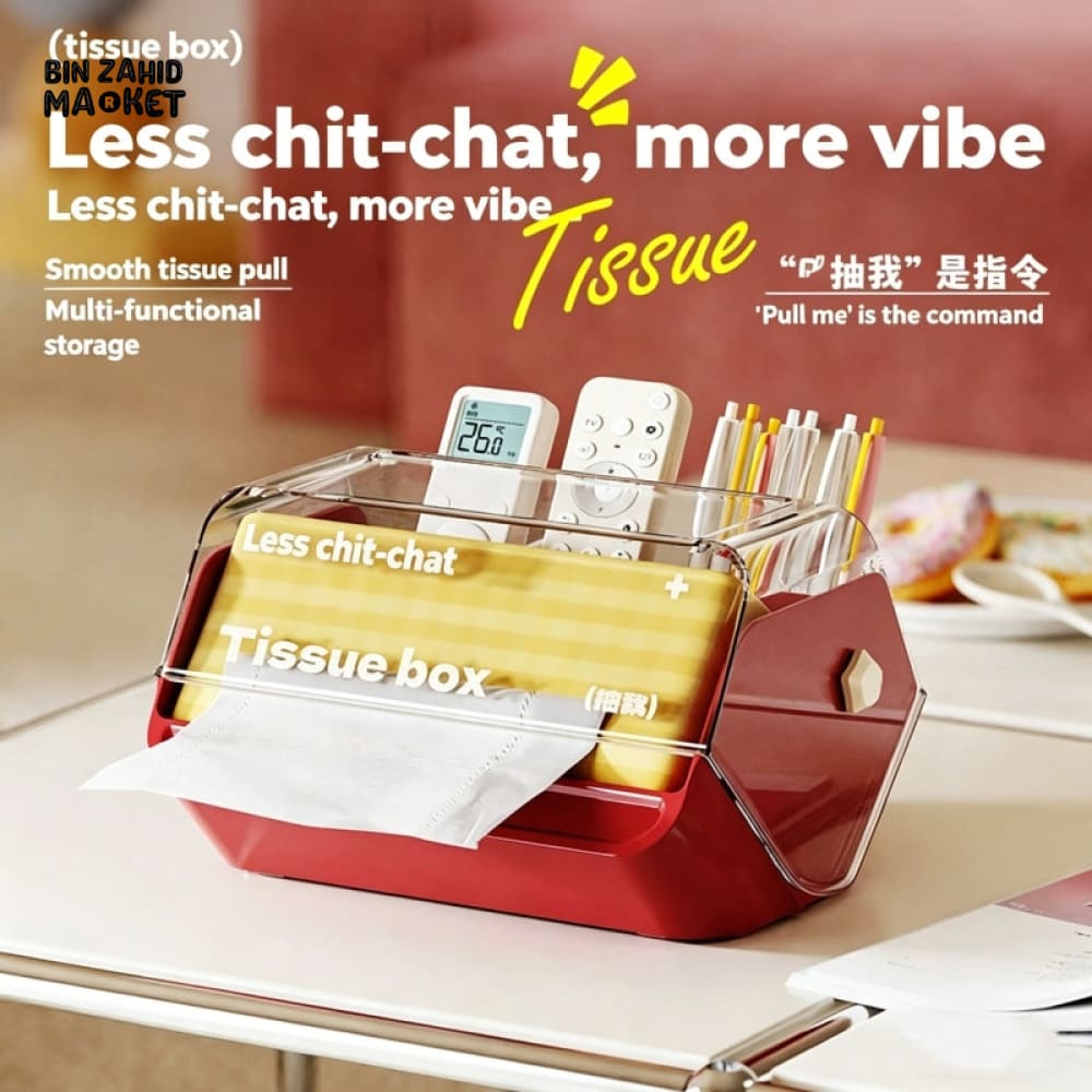 MODERN LIGHTWEIGHT LUXURY NAPKIN HOLDER & PAPER DRAWER STORAGE BOX