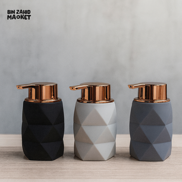 MODERN LUXURY SOAP DISPENSER – REFILLABLE PUMP BOTTLE FOR BATHROOM - Soap & Toothbrush Accessories
