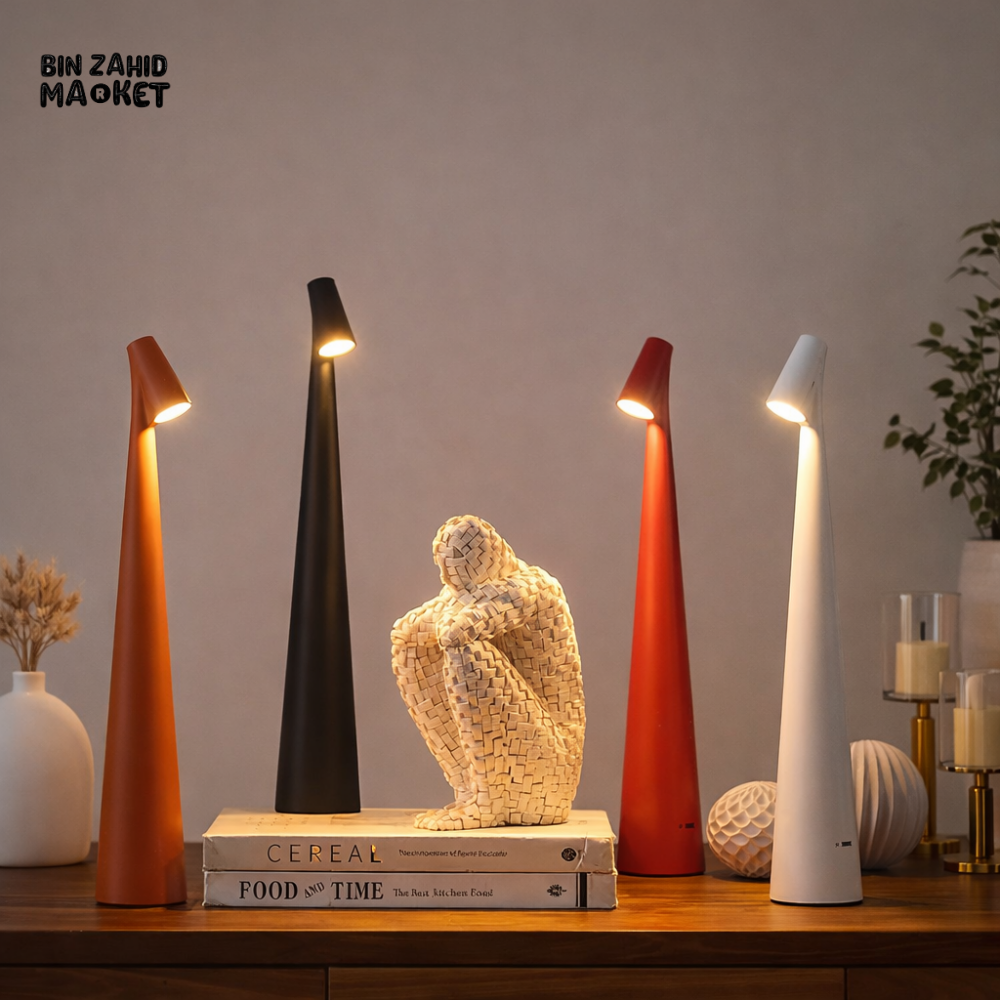 MODERN MULTI-LIGHT ADJUSTABLE DESK LAMP 1 PIECES – TOUCH CONTROL ATMOSPHERE NIGHT LIGHT FOR HOME & BEDROOM