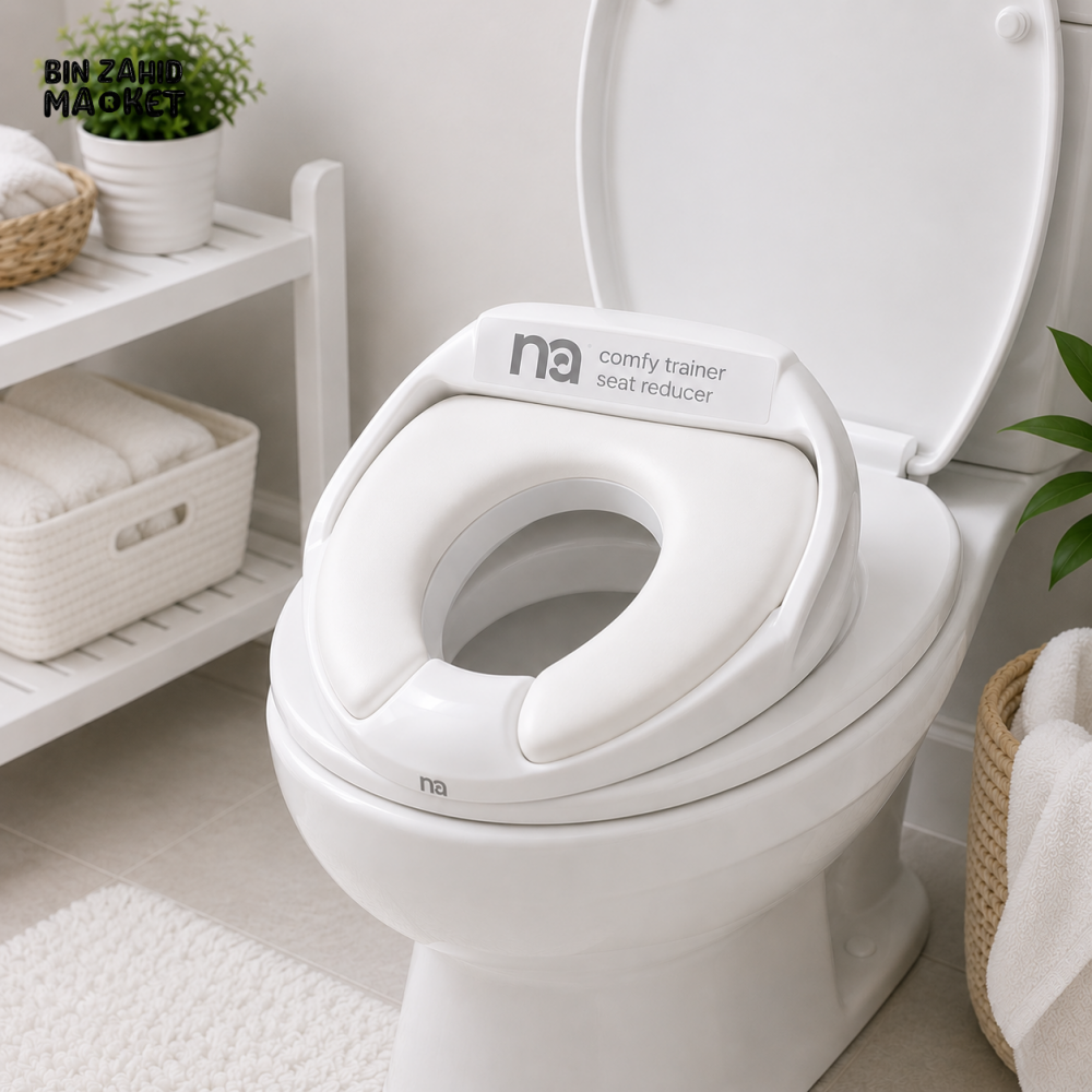 MOTHERCARE BABY TOILET TRAINER SEAT - WHITE