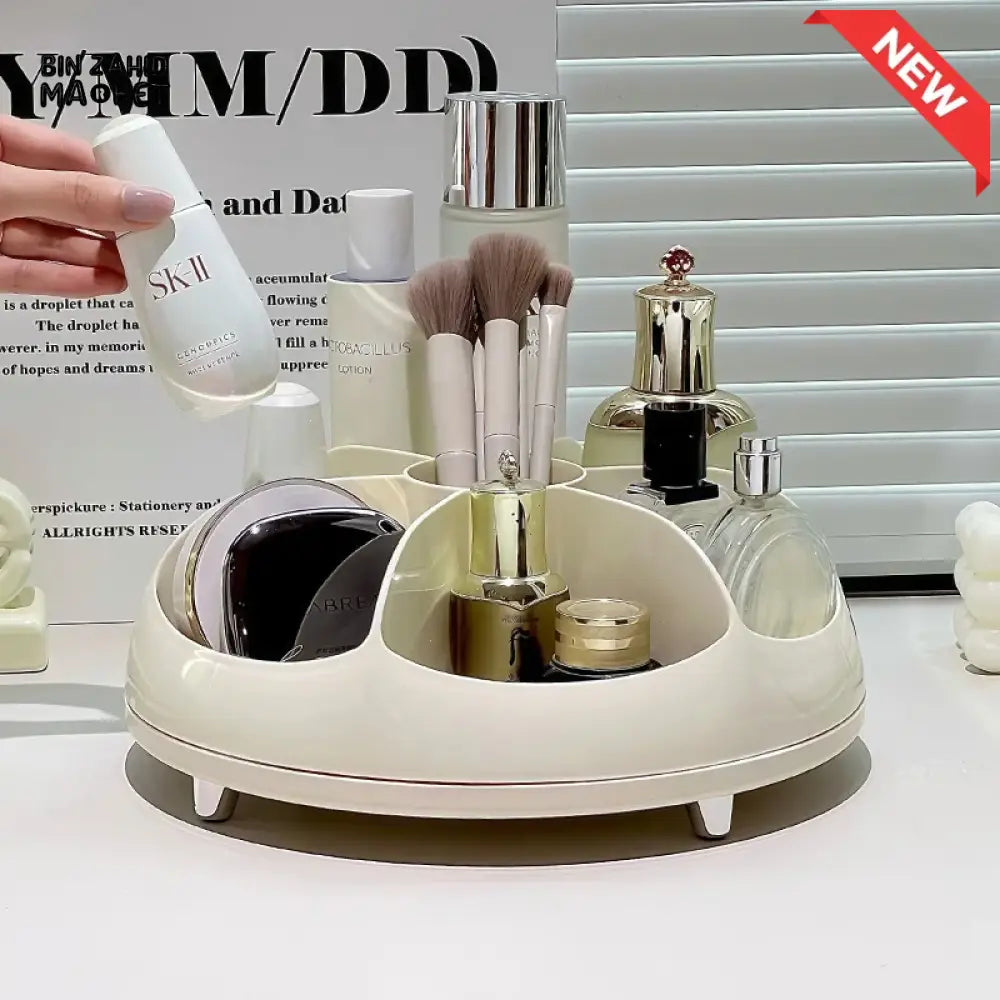 MULTI-FUNCTION ROTATING DESKTOP ORGANIZER – COSMETICS BRUSHES & STATIONERY