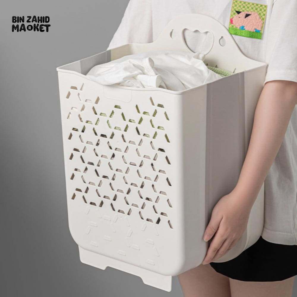MULTI-PURPOSE WALL BASKET – LAUNDRY HOLDER & BATHROOM ORGANIZER