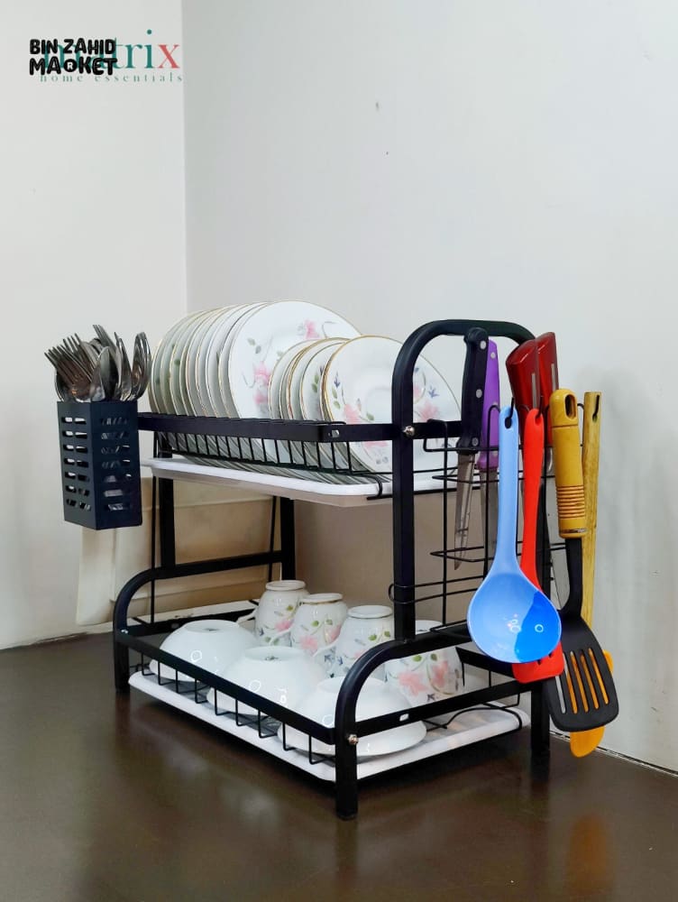 MULTI-TIERED DISH ORGANIZER