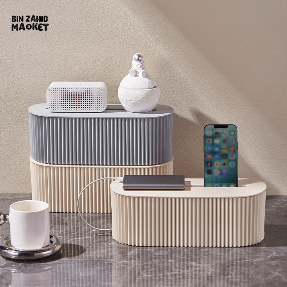 MULTIFUNCTION CABLE MANAGEMENT STORAGE BOX – SOCKET BOARD & WIRE ORGANIZER