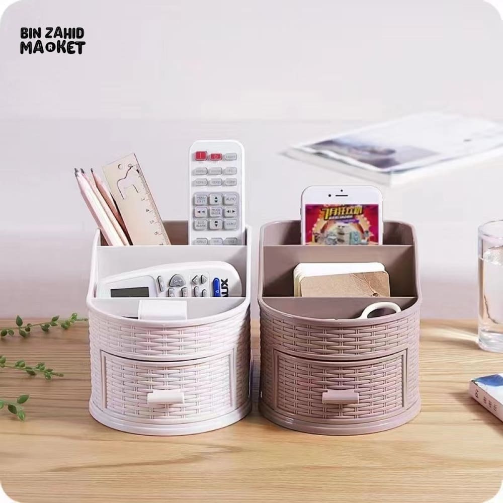 MULTIFUNCTION DESKTOP STATIONERY ORGANIZER – OFFICE STORAGE BOX FOR SUPPLIES & ACCESSORIES