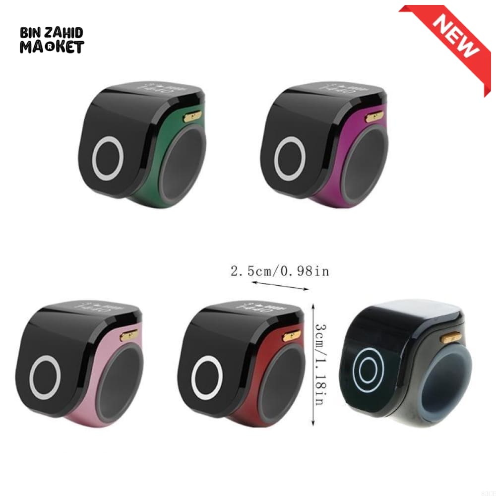 MULTIFUNCTIONAL DIGITAL COUNTING RING – PORTABLE ELECTRONIC TALLY COUNTER FOR EASY STATISTICS