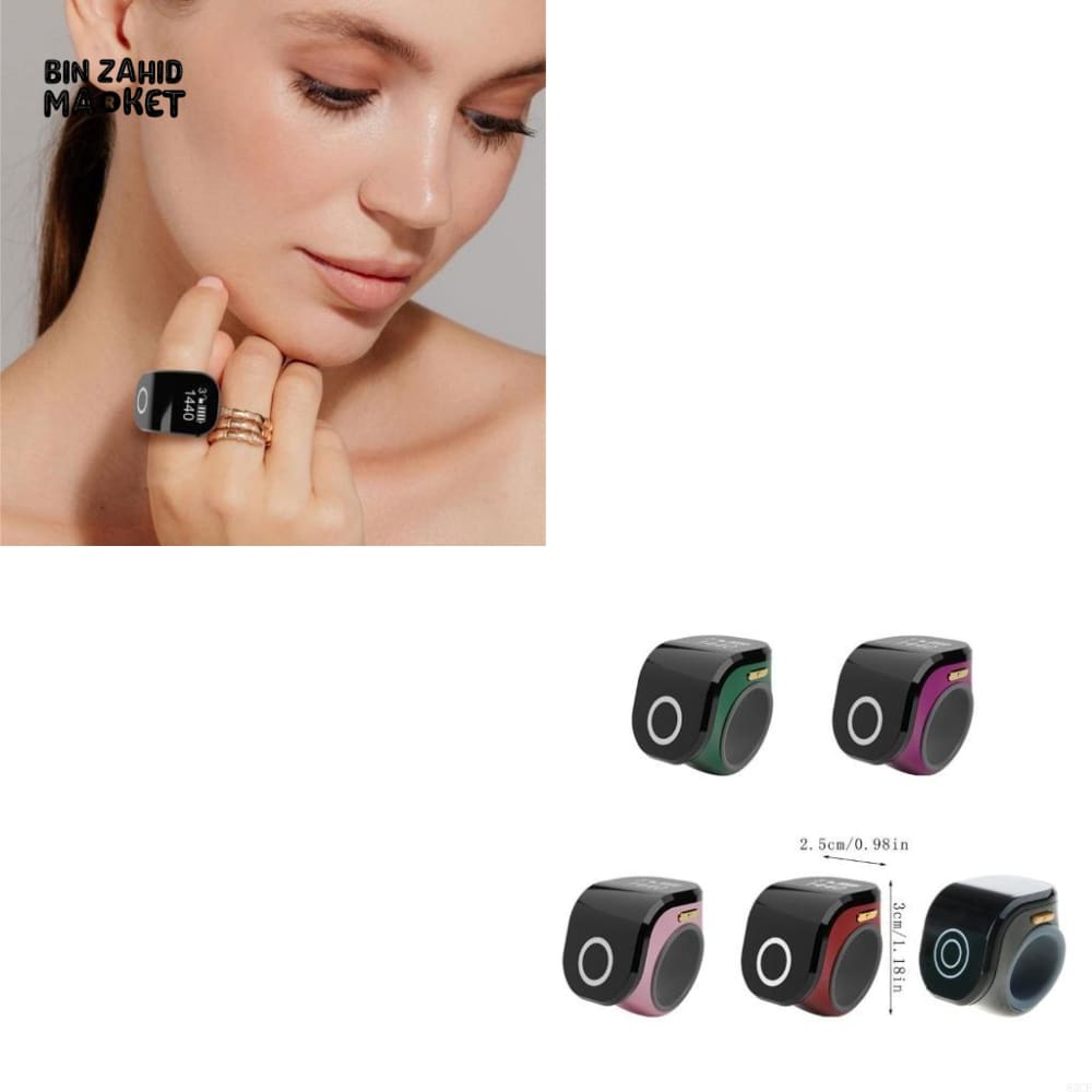 MULTIFUNCTIONAL DIGITAL COUNTING RING – PORTABLE ELECTRONIC TALLY COUNTER FOR EASY STATISTICS