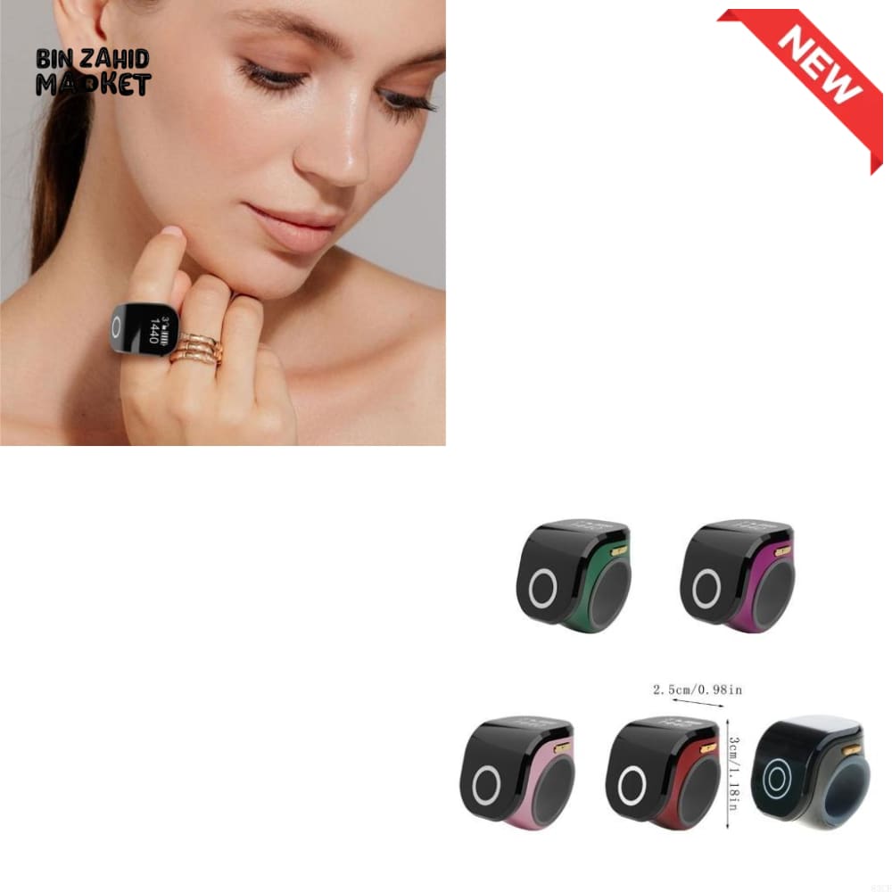 MULTIFUNCTIONAL DIGITAL COUNTING RING – PORTABLE ELECTRONIC TALLY COUNTER FOR EASY STATISTICS