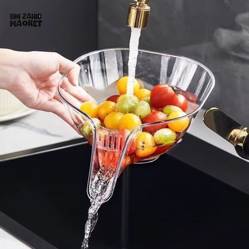 MULTIFUNCTIONAL DOUBLE LAYER DRAINING BOWL
