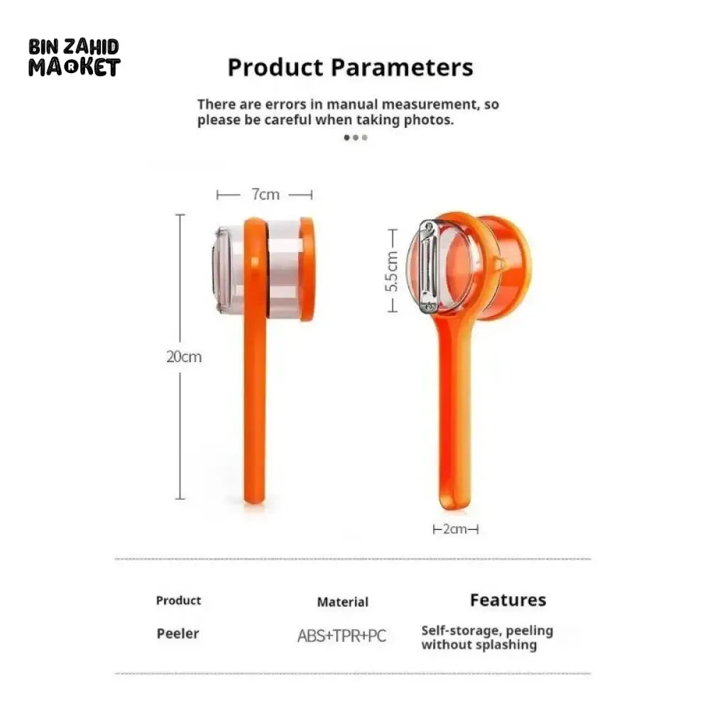 MULTIFUNCTIONAL PARING KNIFE – FRUIT & VEGETABLE PEELER KITCHEN TOOL