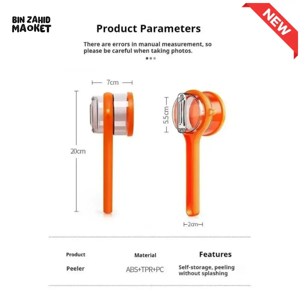 MULTIFUNCTIONAL PARING KNIFE – FRUIT & VEGETABLE PEELER KITCHEN TOOL