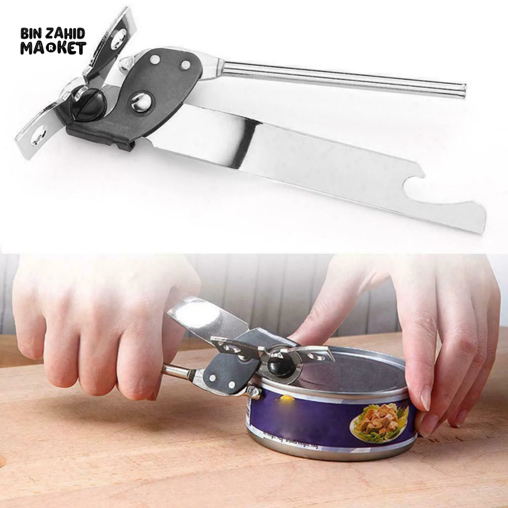 MULTIFUNCTIONAL STAINLESS STEEL CAN & BOTTLE OPENER TOOL SET