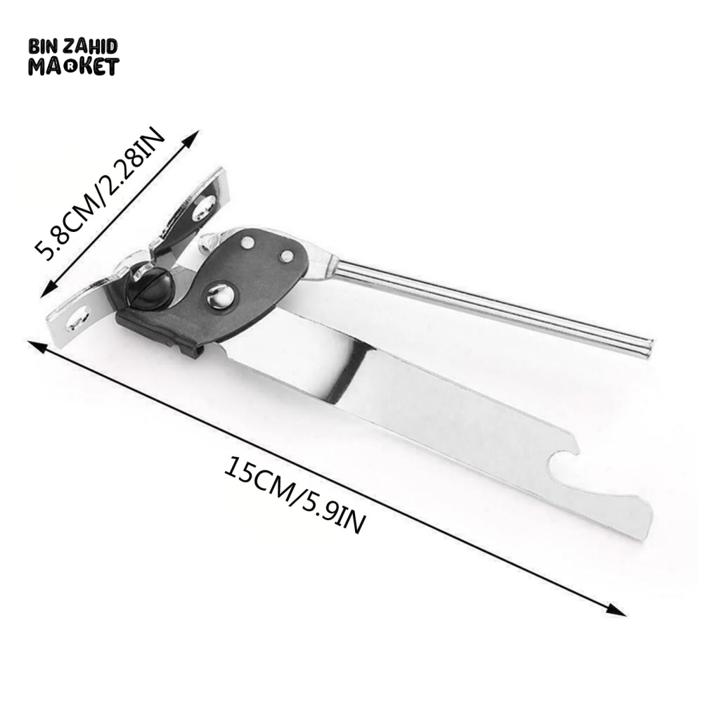 MULTIFUNCTIONAL STAINLESS STEEL CAN & BOTTLE OPENER TOOL SET