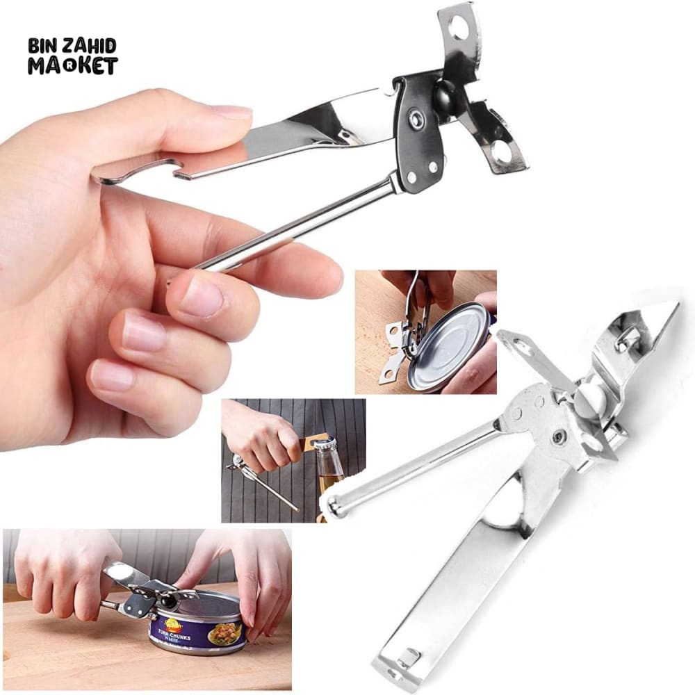 MULTIFUNCTIONAL STAINLESS STEEL CAN & BOTTLE OPENER TOOL SET