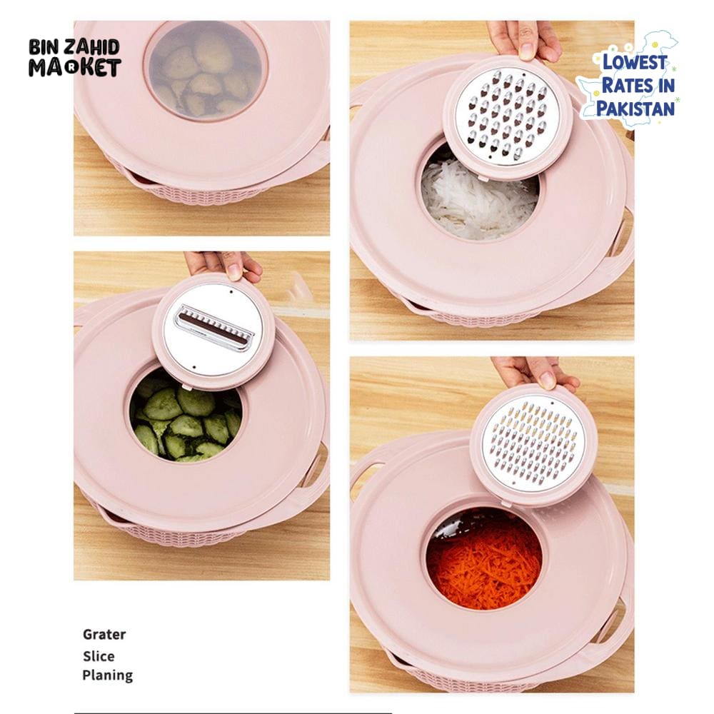 MULTIFUNCTIONAL STAINLESS STEEL STRAINER & DRAIN BASKET BOWL SET