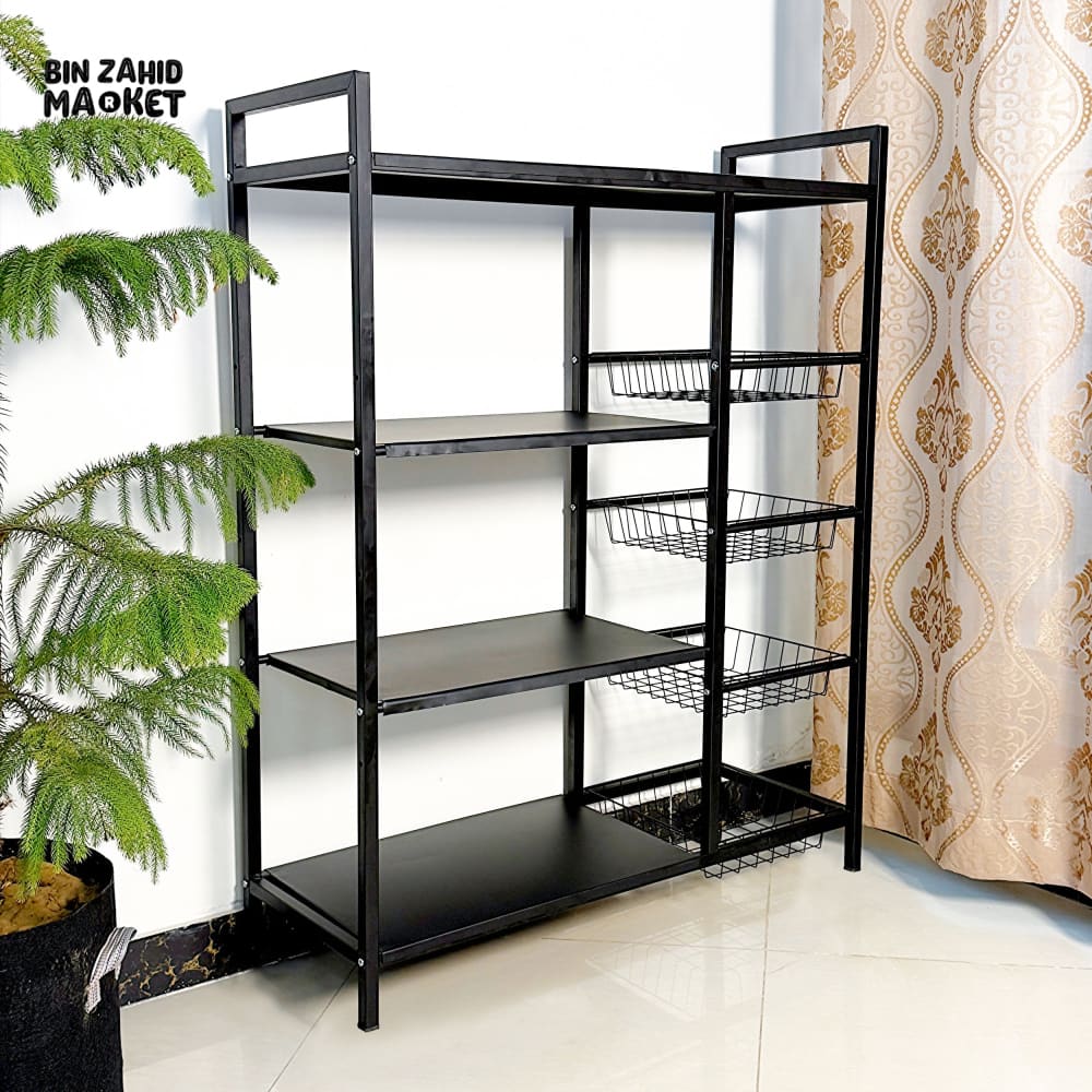 MULTIFUNCTIONAL STORAGE RACK Fixed - Without Wheels