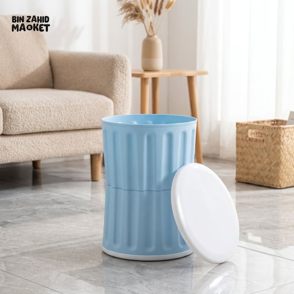 MULTIFUNCTIONAL STORAGE STOOL WITH REMOVABLE LID