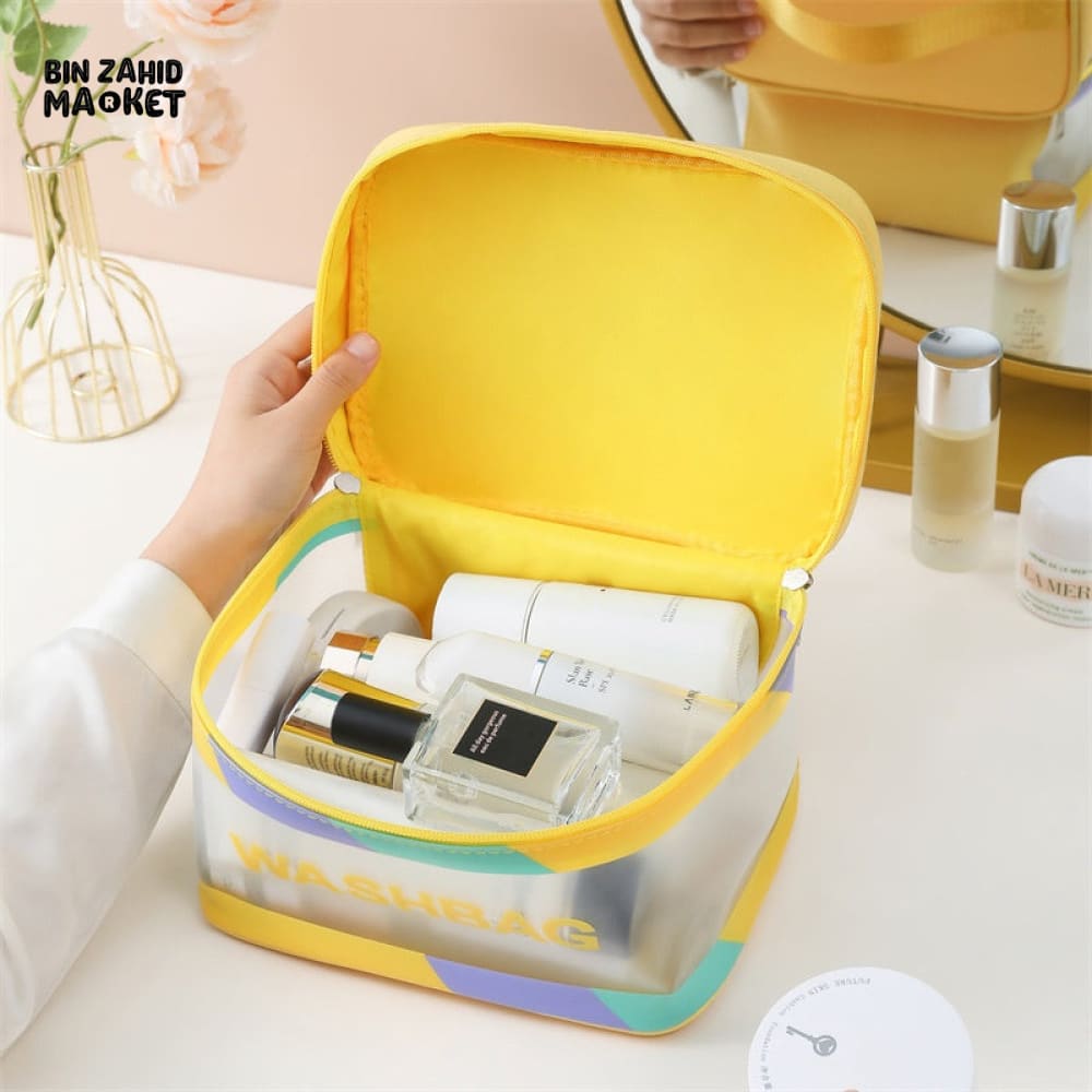 MULTIFUNCTIONAL WATERPROOF COSMETIC BAG – PORTABLE TRAVEL STORAGE