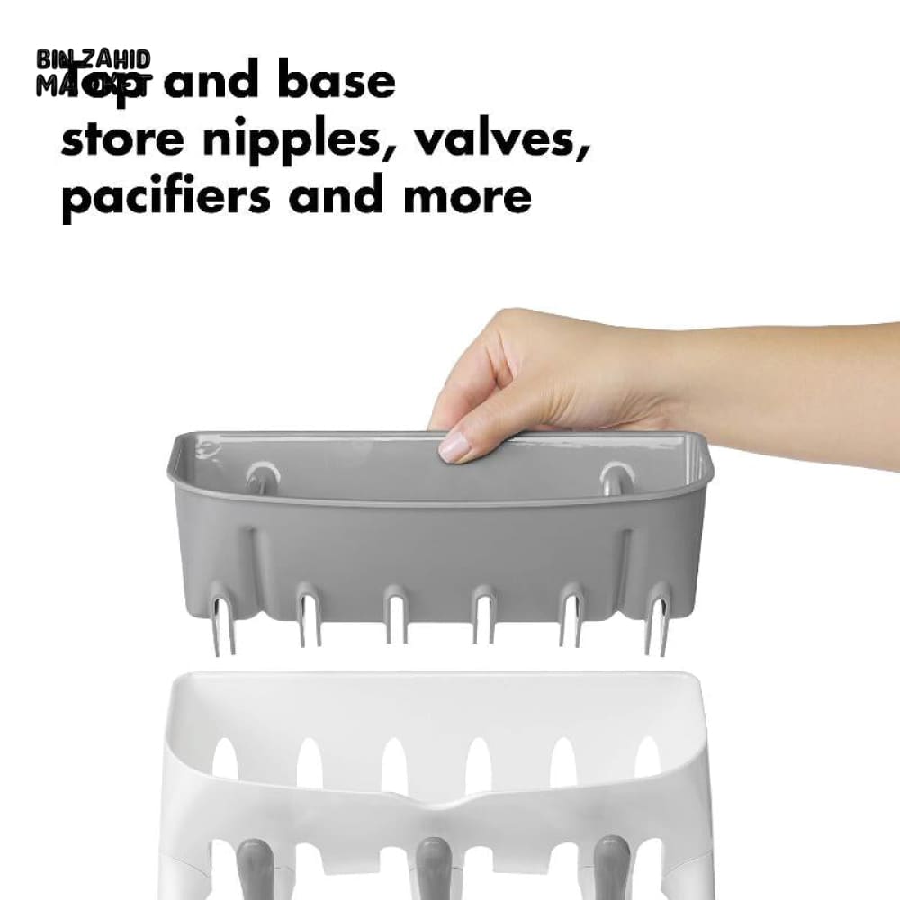 MULTIPURPOSE BABY BOTTLE & CUP DRYING RACK – HANGING DRYING STAND SPACE SAVING ORGANIZER